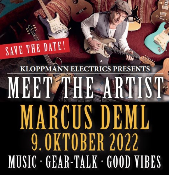Meet the Artist - Marcus Deml - am 09.10.2022 - 20 Plätze - Catering incl.