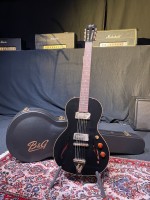 B&G Guitars Little Sister Crossroads Midnight Ocean No Cut w/ upgraded P90 Kloppmann pickups