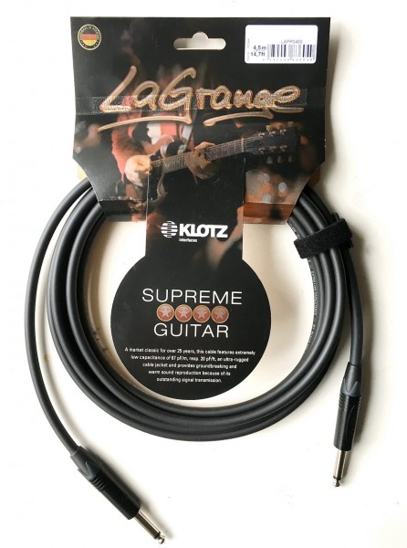 Klotz LaGrange 4.5 m · Instrumentenkabel