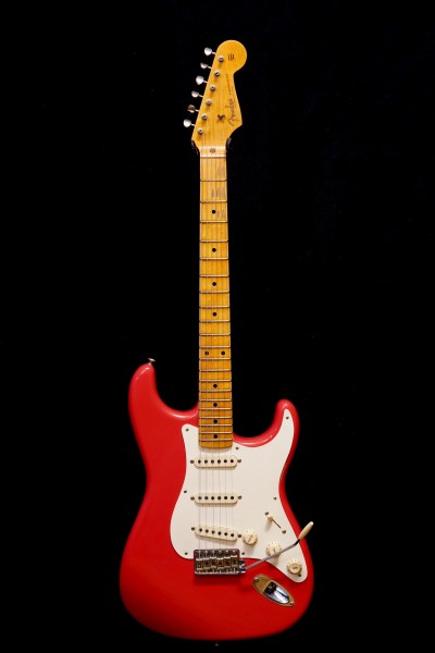 SOLD! Fender Custom Shop Dealer's Select '58 Strat JRN Relic Fiesta Red