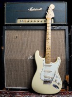 Fender Custom Shop 69 Journeyman Stratocaster Vintage White Maple Board