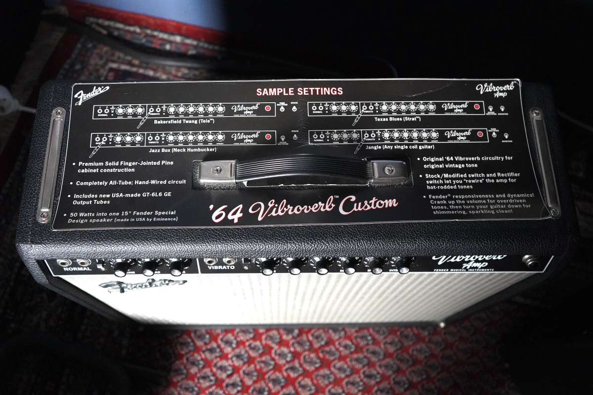 Fender Custom '64 Vibroverb Reissue Selten/Rare!!! | Kloppmann