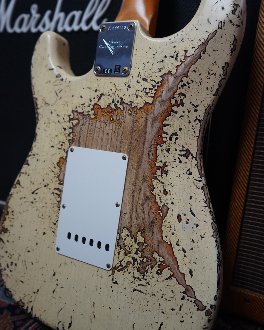 Fender Custom Shop VTG White / Sunburst Ltd. 61 Stratocaster
