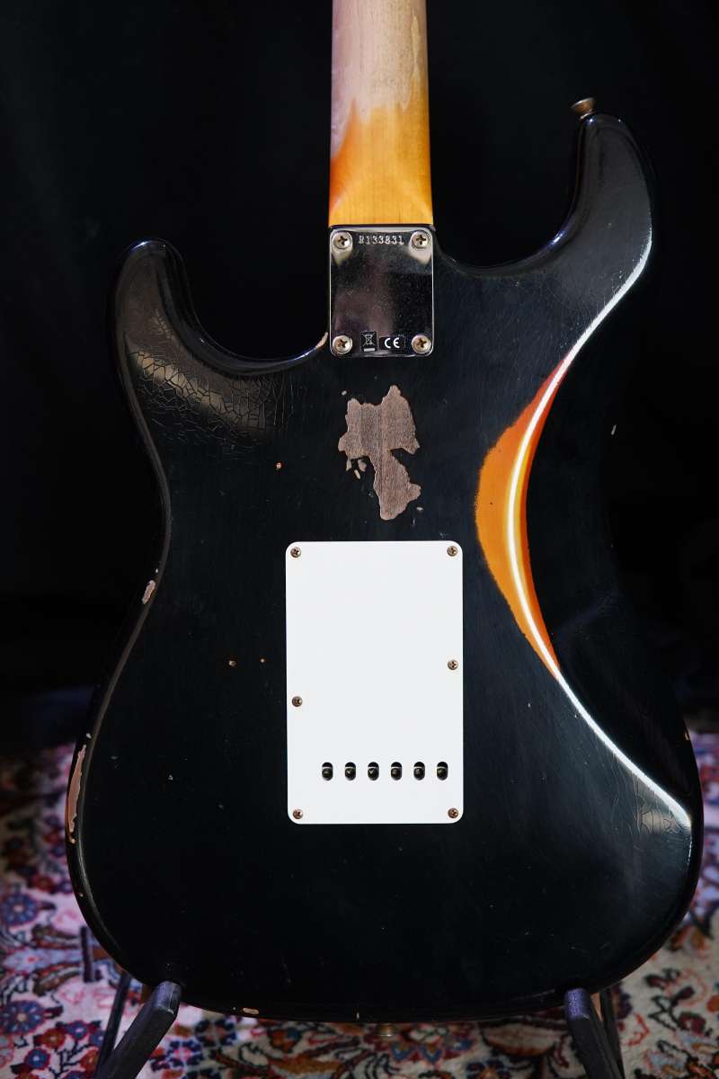 【10145】 Fender custom shop Stratcaster Fender Custom Shop '65 Dual-Mag Strat Journeyman, Sage Green