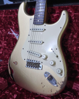 2020 Fender CS LTD Roasted Poblano Stratocaster Relic Aztec Gold (Kommission)(differenzbesteuert)