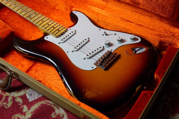 Fender Masterbuilt 1956 Stratocaster Relic Active Todd Krause Custom Shop (2016) (Kommission)(di