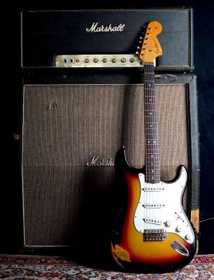 【未使用品】Fender Stratocaster, Marshall amp Fender-Stratocaster-1966-