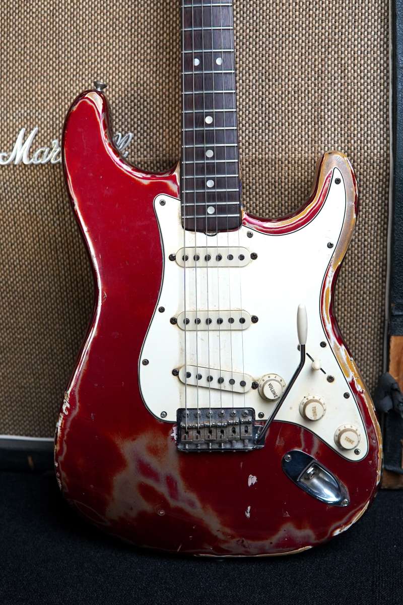 【未使用品】Fender Stratocaster, Marshall amp Squier by Fender Stratocaster + Marshall MG15R Amplifier