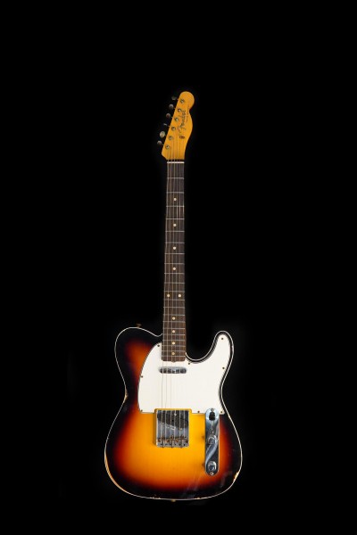Fender® Custom Shop 61s Tele Double bound Custom Relic 3TSB