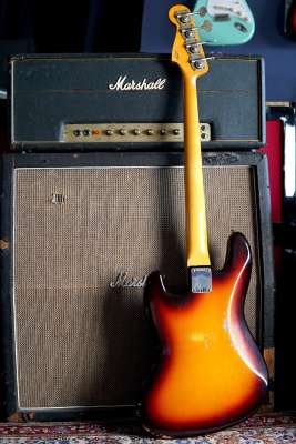 Fender Custom Shop 64 Jazz Bass - 3 Tone Sunburst Relic | Sold