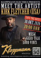 Meet the Artist - Kirk Fletcher (USA) - 30.10.2026
