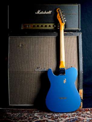 Fender® Custom Shop Telecaster Relic '59 Lake Placid Blue