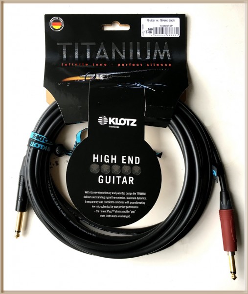 Klotz Titanium 6 m · Instrumentenkabel