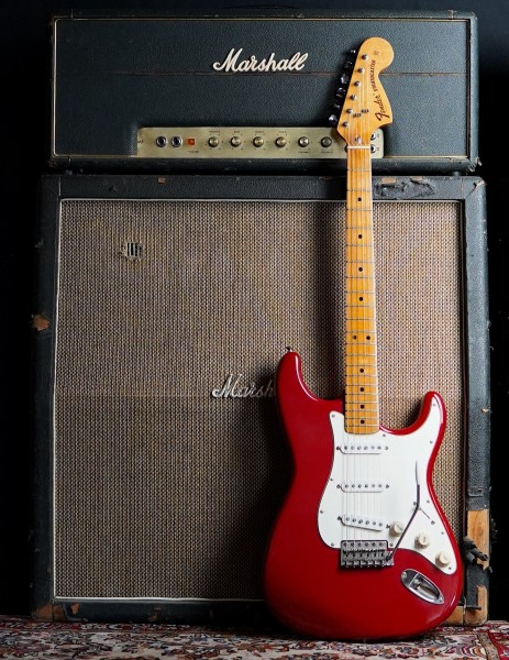 SOLD! Fender Stratocaster 1974 Dakota Red (Kommissionsverkauf differenzbesteuert)